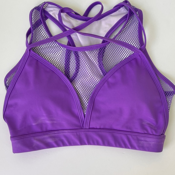 NWOT Unique Purple Sport Set - Leggings and Top (Size Small) - Picture 15 of 17
